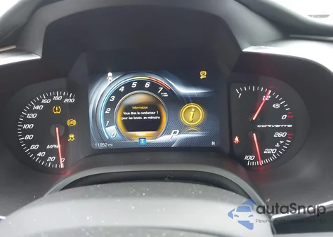 2016 Chevrolet Corvette Stingray from USA, damaged, VIN 1G1YD2D76G5107439